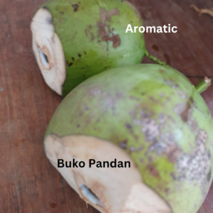 Buko Pandan and Aromatic coconuts